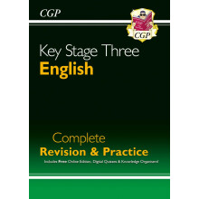 KS3 English Complete Revision & Practice (with Online Edition, Quizzes and Knowledge Organisers): for Years 7, 8 and 9