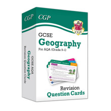 GCSE Geography AQA Revision Question Cards: for the 2026 and 2027 exams (CGP AQA GCSE Geography)