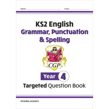 KS2 English Year 4 Grammar, Punctuation & Spelling Targeted Question Book (with Answers) (CGP Year 4 English)