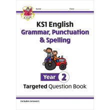 KS1 English Year 2 Grammar, Punctuation & Spelling Targeted Question Book (with Answers) (CGP Year 2 English)