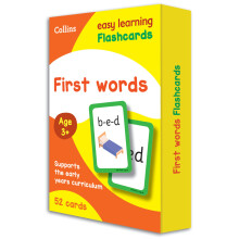 First Words Flashcards: Ideal for home learning (Collins Easy Learning Preschool)