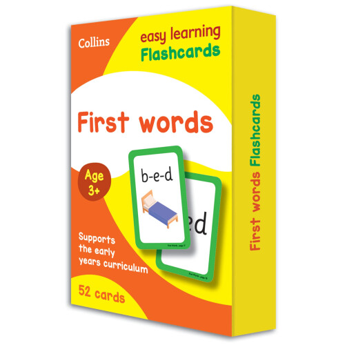 First Words Flashcards: Ideal for home learning (Collins Easy Learning Preschool)