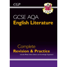 GCSE English Literature AQA Complete Revision & Practice - includes Online Edition: for the 2026 and 2027 exams (CGP GCSE English)