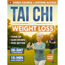 Tai Chi for Weight Loss: 28-Day Challenge with Simple 10-Minute Daily Routine & Low-Impact Exercise for Seniors to Help You Slim Down, Tone Up, and F