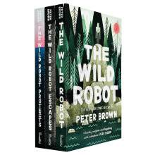 The Wild Robot Series 3 Books Collection (The Wild Robot, The Wild Robot Escapes & The Wild Robot Protects)