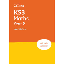 KS3 Maths Year 8 Workbook: Practice questions covering all KS3 Maths Year 8 curriculum topics (Collins KS3 Revision)