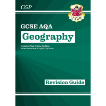 GCSE Geography AQA Revision Guide includes Online Edition, Videos & Quizzes: for the 2026 and 2027 exams (CGP AQA GCSE Geography)