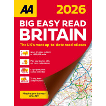 AA Big Easy Read Britain 2026 spiral bound
