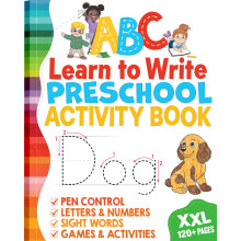 A-B-C Learn to Trace & Write Letters: Preschool Practice Workbook for Kids Ages 3-5 (Preschool Learning Activities)