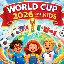 World Cup 2026 for Kids: An Illustrated Guide to Soccer, Teams, and the Biggest World Cup Ever (World Cup and Soccer Books for Kids)