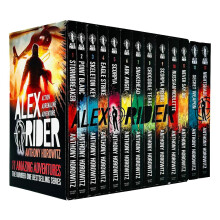 Alex Rider Series 13 Books Collection Set By Anthony Horowitz (Stormbreaker, Point Blanc, Skeleton Key, Eagle Strike, Secret Weapon, Nightshade & Mor