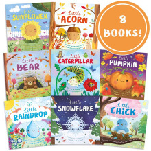 Collection of 8 Nature Stories (Children's Illustrated Picture Flats)