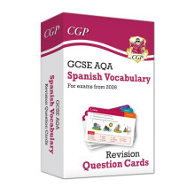 New GCSE AQA Spanish: Vocabulary Revision Question Cards (for exams from 2026) (CGP AQA GCSE Spanish)