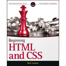 Beginning HTML and CSS by Rob Larsen Paperback Book