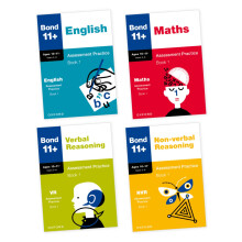 Bond 11+ Assessment Practice Papers Bundle for Age 10-11+: English, Maths, Non-verbal Reasoning, Verbal Reasoning: Ready for the 2026 exam (for GL ..