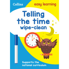 Telling the Time Wipe Clean Activity Book: Ideal for home learning (Collins Easy Learning KS1)