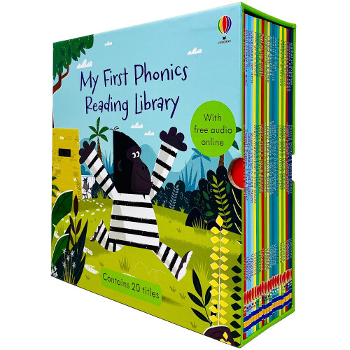 Usborne Phonics Readers 20 Books Collection Box Set