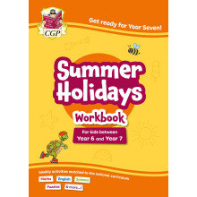 CGP Summer Holidays Activity Workbook - for kids between Year 6 and Year 7 (ages 10-11) (CGP Holiday Workbooks)
