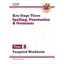 New KS3 Year 8 Spelling, Punctuation and Grammar Targeted Workbook (with answers) (CGP KS3 Targeted Workbooks)
