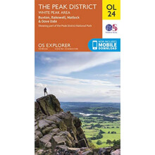 The Peak District: White Peak Area Map | Peak District National Park | Ordnance Survey | OS Explorer Map OL 24 | England | Walks | Hiking | Maps | Ad