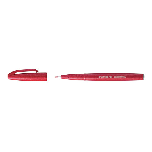 Pentel Pentel Brush Sign Pen - Red 2