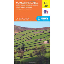 Yorkshire Dales Map | Northern & Central | Ordnance Survey | OS Explorer Map OL30 | England | Walks | Hiking | Maps | Adventure