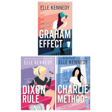 Campus Diaries Series by Elle Kennedy 3 Books Collection Set (The Graham Effect, The Dixon Rule & The Charlie Method[Deluxe Edition])