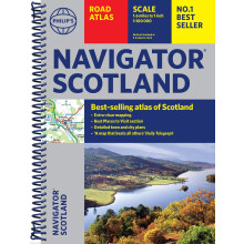 Philip's Navigator Scotland: The Best of Scotland: Spiral (Philip's Road Atlases)