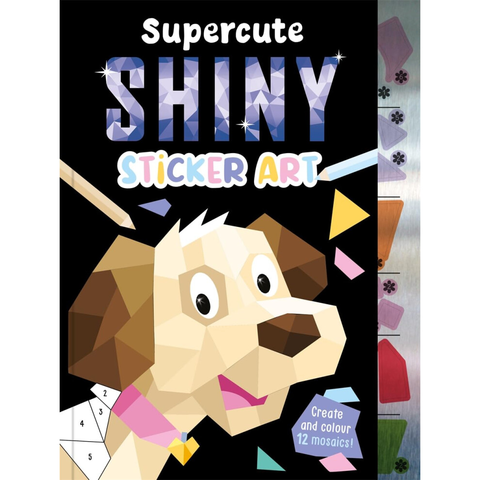 Photos - Other Toys Supercute Shiny Sticker Art (Mosaic Sticker by Numbers)