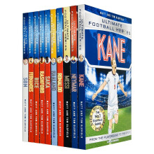 Ultimate Football Heroes Series 1 Collection 10 Books Set By Matt Oldfield, Tom Oldfield (Messi, Son , Neymar, Kane, Ronaldo, Fernandes, Rice, Rashfo