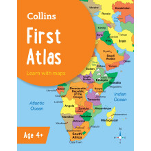 Collins First Atlas: Ideal for learning at school and at home (Collins School Atlases)