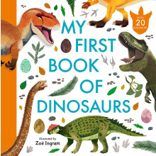 My First Book of Dinosaurs: Illustrated first book of prehistoric dinosaurs with fun facts and identification guide for young palaeontologists age 4-