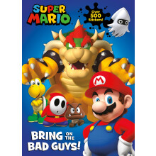 Official Super Mario: Bring on the Bad Guys!: An illustrated Sticker Activity Book – perfect for kids and fans of the video game!