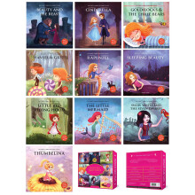5 minutes fairytale box set Princess (set of 10 paperback books): A Set of 10 Classic Children Fairy Tales
