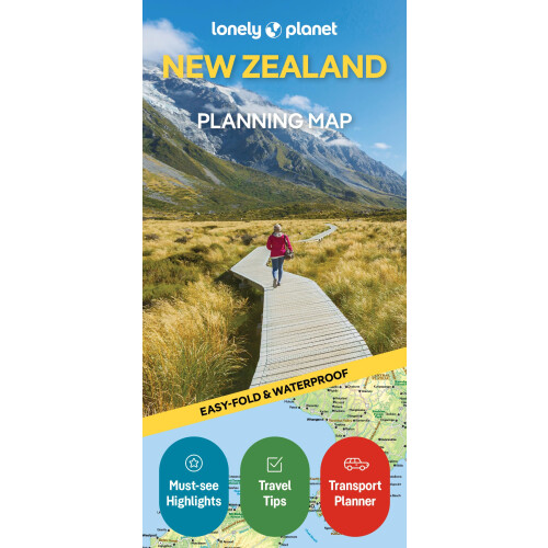 Lonely Planet New Zealand Planning Map