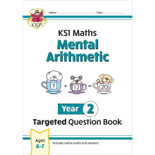 KS1 Maths Year 2 Mental Arithmetic Targeted Question Book (includes Online Answers & Audio Tests) (CGP Year 2 Maths)
