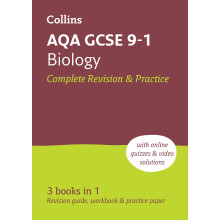 AQA GCSE 9-1 Biology All-in-One Complete Revision and Practice: Ideal for the 2026 and 2027 exams includes online edition, quizzes and video solution