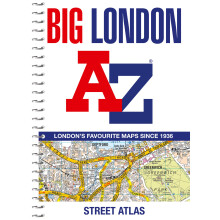 Big London A-Z Street Atlas: Detailed and accurate iconic street map of London