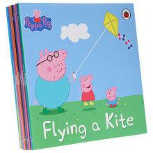 Peppa Pig 10 Books Children Collection Set(Peppa Goes Around the World, The Little Boat, The Castle, Peppa in Space, George's Tractor, Dressing Up,Th