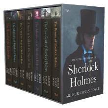 Sherlock Holmes Series Complete Collection 7 Books Set by Arthur Conan Doyle (Return,Memories,Adventures,Valley of Fear & His Last Bow,Case-Book,Houn