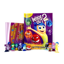 Disney Inside Out 2 My Busy Books - Storybook, 10 figurines, playmat