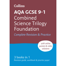 AQA GCSE 9-1 Combined Science Foundation Complete Revision and Practice: Ideal for the 2026 and 2027 exams includes online edition, quizzes and video