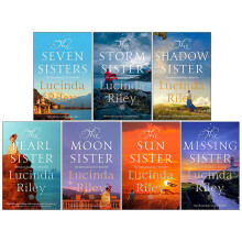 The Seven Sisters Series 7 Books Collection Set By Lucinda Riley (The Seven Sisters, The Storm Sister, The Shadow Sister, The Pearl Sister, The Moon