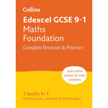 Edexcel GCSE 9-1 Maths Foundation All-in-One Complete Revision and Practice: Ideal for the 2026 and 2027 exams includes online edition, quizzes and v