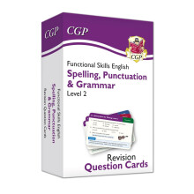 Functional Skills English Revision Question Cards: Spelling, Punctuation & Grammar - Level 2