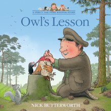 Owl’s Lesson: A funny illustrated children’s picture book about Percy the Park Keeper from the bestselling creator of One Snowy Night (A Percy the
