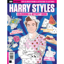 Harry Styles Coloring & Activity Book: Including 35+ Breath-Taking Illustrations to Colour and Customise / Ultimate Harry Styles Activity Book / Adul
