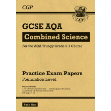 GCSE Combined Science AQA Practice Papers: Foundation Pack 1: for the 2026 and 2027 exams (CGP AQA GCSE Combined Science)