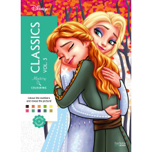Mystery Colouring - Classics Vol 3: Reveal iconic Disney characters with colour by number