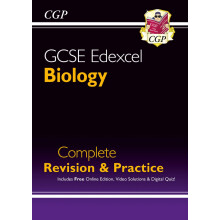 GCSE Biology Edexcel Complete Revision & Practice includes Online Edition, Videos & Quizzes: for the 2026 and 2027 exams (CGP Edexcel GCSE Biology)
